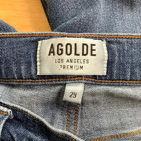 AGOLDE Sophie Hi Rise Skinny Crop Jean Size 29 - Picture 7 of 11